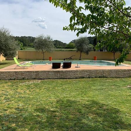Loue Studio Dans Une Villa Avec Piscine Terrasse Saint-Theodorit Exterior photo